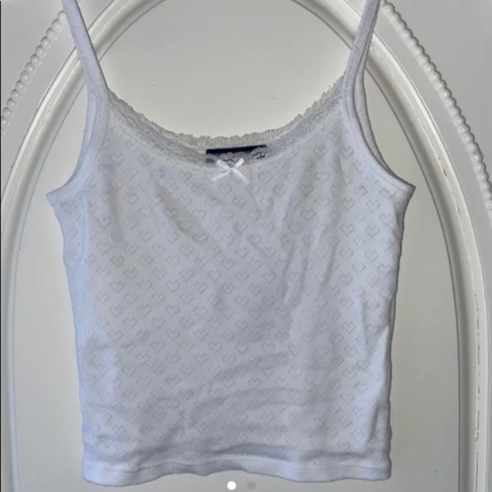 RARE Brandy Melville Heart Tank